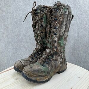 RedHead Rattlestrike Snake Boots Mens 9M Camo Waterproof Hunting Hiking 166311